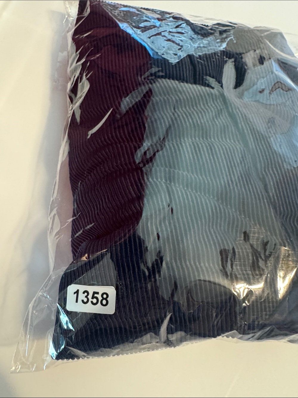 NWOT! Beach Riot Navy Ribbed Tie-Shoulder One-Piece - Picture 5 of 5